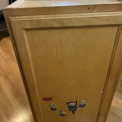 Tall Kitchen Cabinet With 2 Shelves 