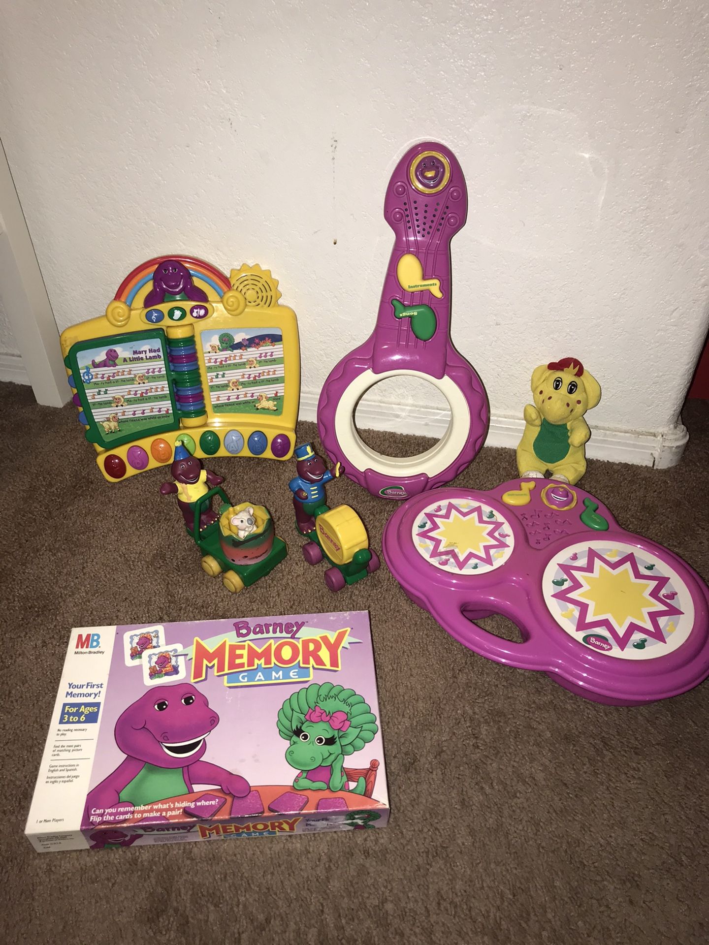 Barney toys