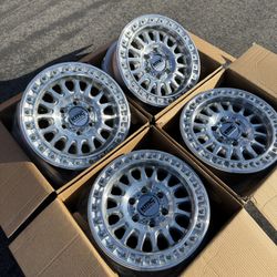 KMC IMS Machined 17” Wheels Off-Road Toyota Chevy GMC 6x5.5 Available  Brand New 
