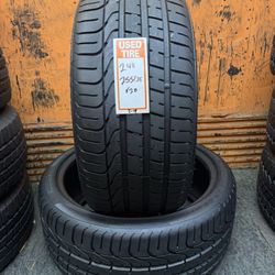 255/35R20 Pirelli P Zero High Tread Full Pair of 2 Tires