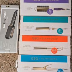 Hair Tools- curl, iron, brush