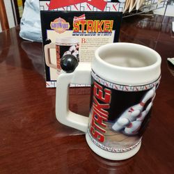 Budweiser Bowling Stein Mug