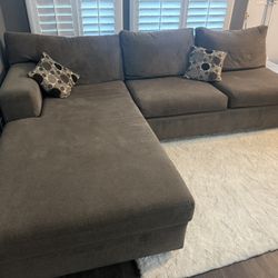 Gray Sectional Couch 