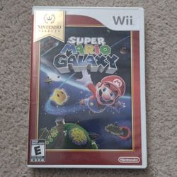 Nintendo Wii Super Mario Galaxy Complete In Box