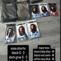 selling for 45 dollars each bape