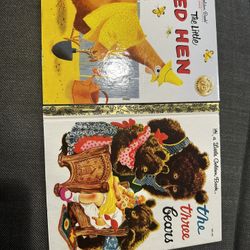 Little Golden Books Set Of 2 Vintage