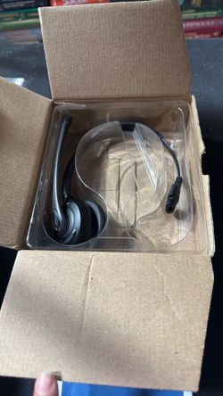 Plantronics 86919-01 Spare WH300 Over The Head Monaural Headset DECT 6.0 for CS510 and CS520 Series, Headset Only