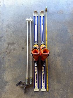 Skis, Boots, and Poles