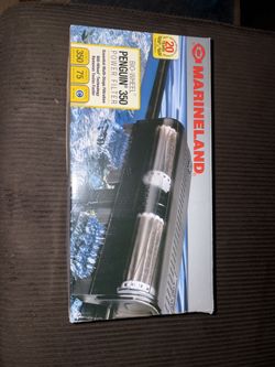 New Penguin 350 power filter