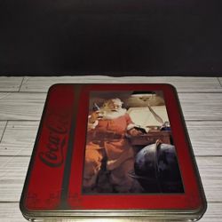 Coca Cola Vintage 1998 Puzzle 1000 Pcs Santa Collectible Tin