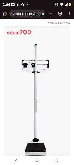 Seca
(No ratings yet)
Seca 700 Physicians Mechanical Beam Scale