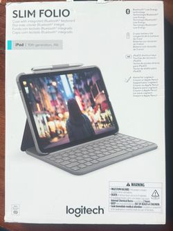 Logitech Slim Folio Ipad 10th Generation A16 keyboard