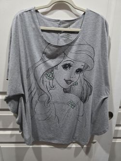 Little Mermaid womens shirt xxl
