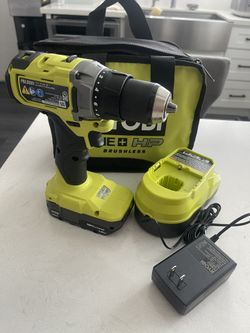 RYOBI ONE+ HP 18V Brushless Cordless 1/2 in. Drill/Driver Kit with 1.5 Ah Battery, Charger, and Bag