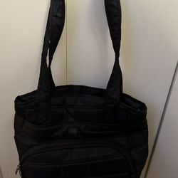 Black Lug Tote