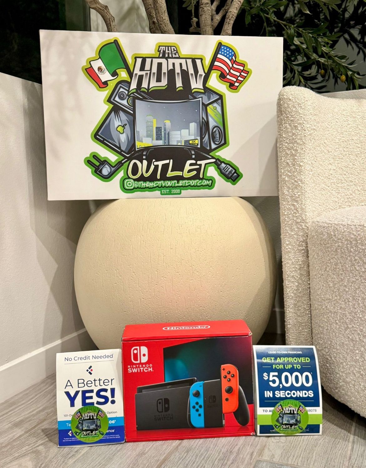 Nintendo switch floor model