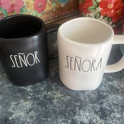 Brand New RD Senor And Senora Mugs