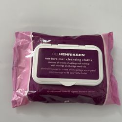 Ole Henriksen Nurture Me Cleansing Cloths Wipes 30 Pieces Remove Makeup Moringa