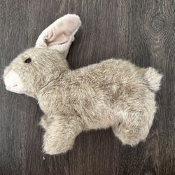 VINTAGE 1997 Ty Bunny Rabbit 10” Realistic Beanie Classic Brown Plush “Buttons”