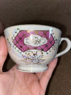 Vintage Del Coronado Japan Opalescent Tea Cup