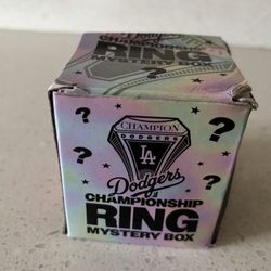 1965 World Series Mystery  Dodgers Replica Ring SGA 8/23/22 