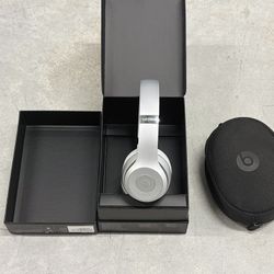 Beats Solo3, Beats by Dr.Dre, Active Noise Cancellation, Bluetooth, On-Ear Headphones, Satin Silver