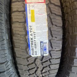 245/65r17 Falken Rubitrek AT New Tires 