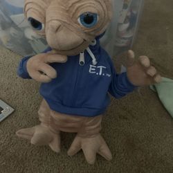 Et collectible stuffed doll