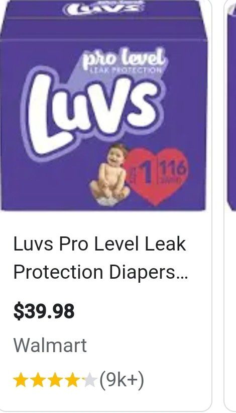 Brand New Pro Level Leak Protection Diapers