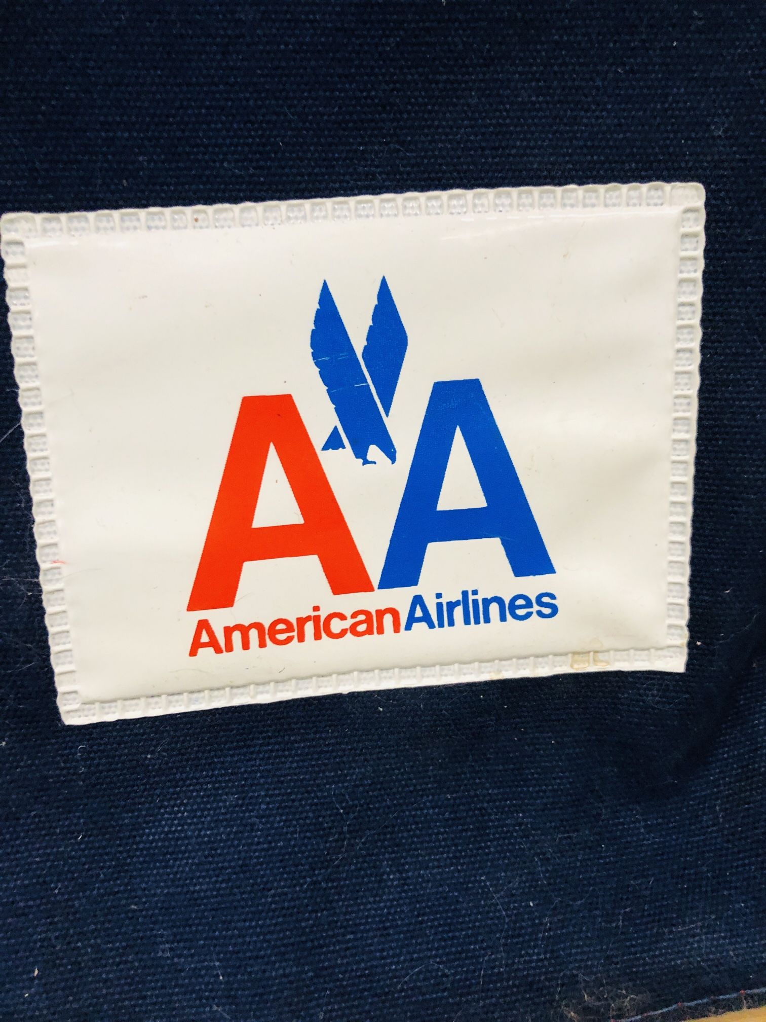 Vintage American Airlines Original Carry On Lagega Made In The USA With Logo