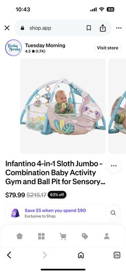 Infection Jumbo activity Gym