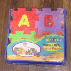 ABCs/123s Foam Puzzle Mat