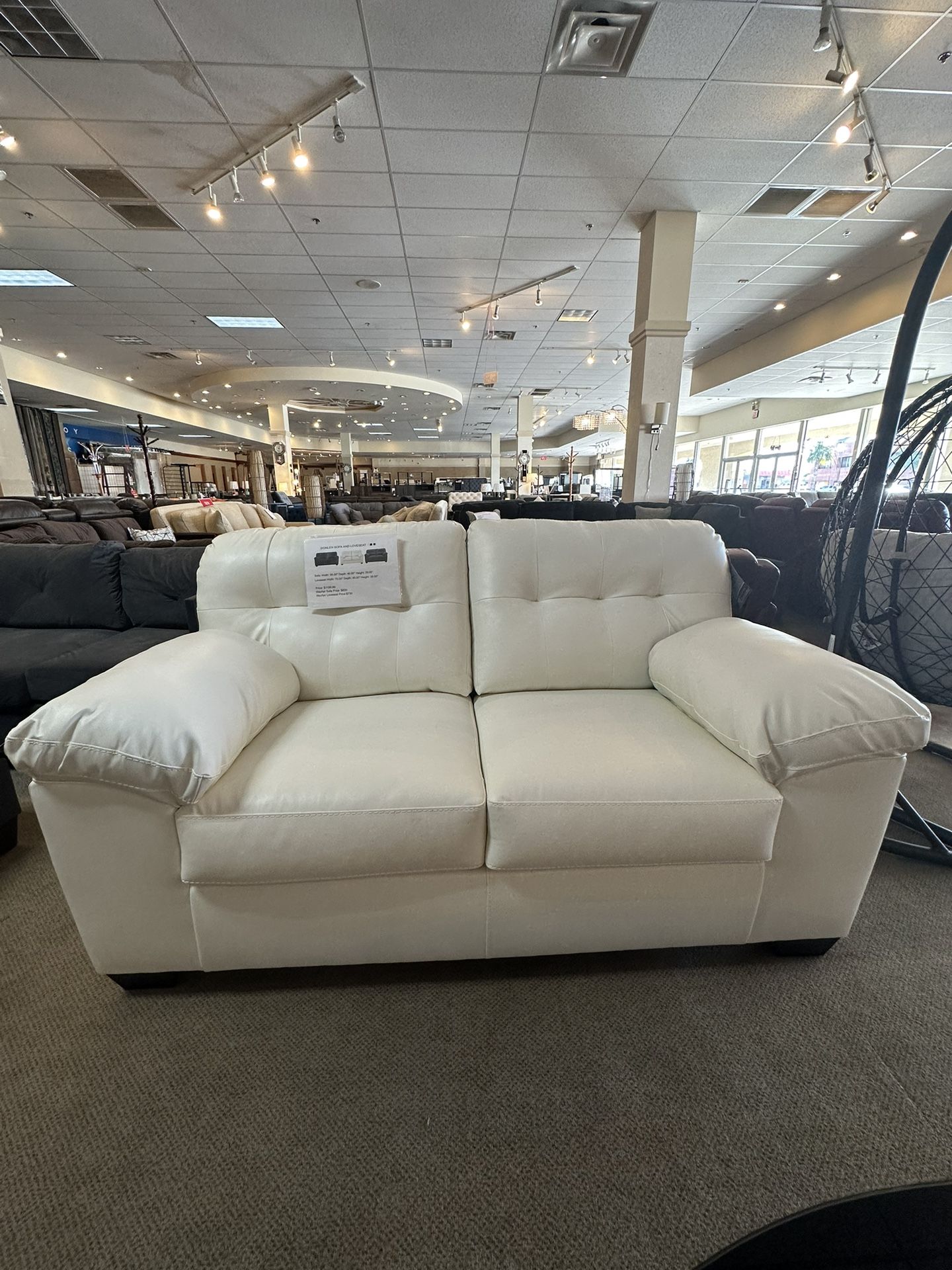 Donlen Sofa And Loveseat