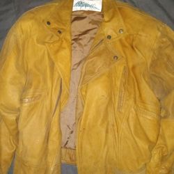 Verri Pelle Brown Leather Jacket 