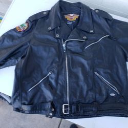 3xl Harly Davidson  Mens Leather jacket$170Obo