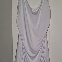 Womens Size Large Sheseeworld White Bodycon Mini Dress Nwt