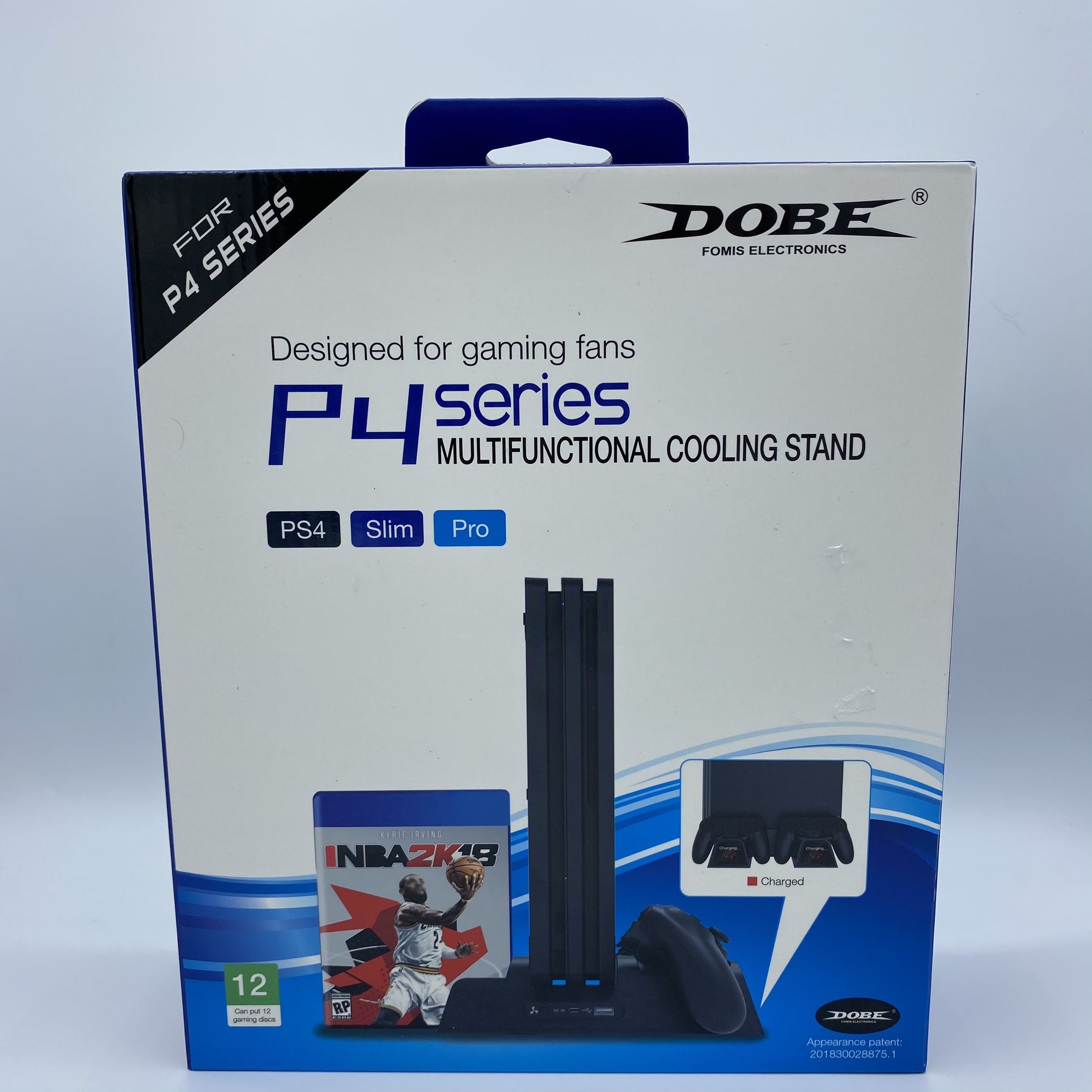 DOBE P4 Series  Multifunctional Cooling Stand PS4 SLIM PRO 12 DISC GAMER GAMING 