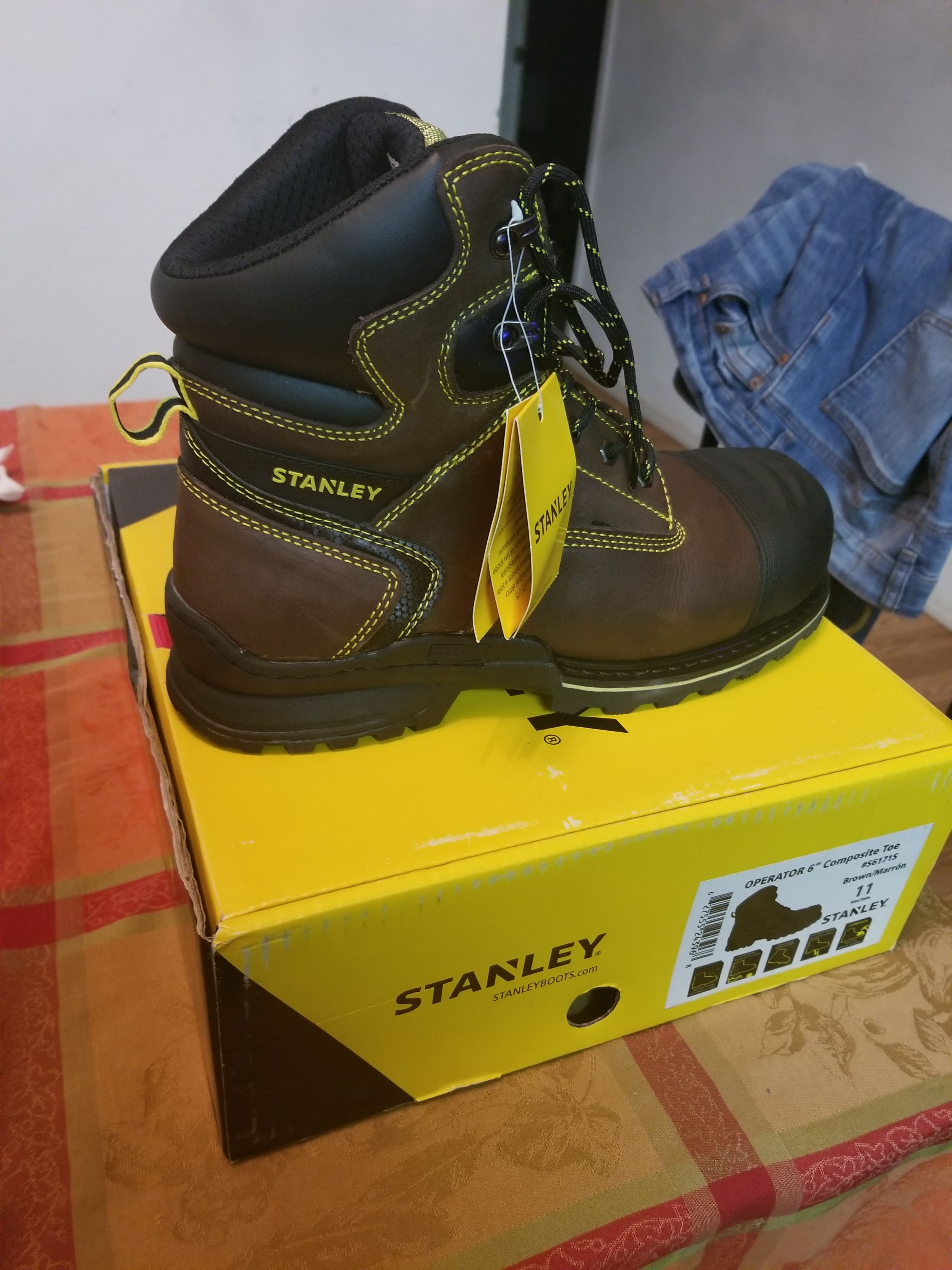 Stanley composite toe boots