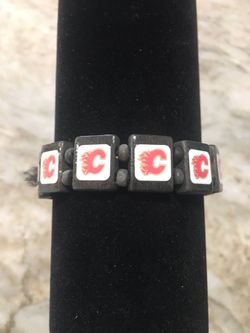 Calgary Flames jewelry bracelet