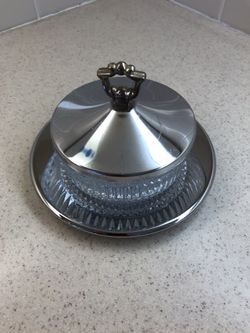 Glass Dip Bowl - Vintage