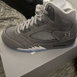 Jordan 5 Wolf Grey Size 9