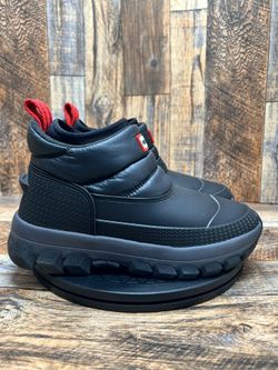 NEW Hunter Intrepid Ankle Snow Boots Black Women’s Size 5 EU 36