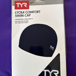 TYR Lycra Swim Cap Brand New 