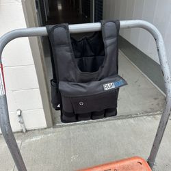 RUNmax Pro Weighted Vest – Adjustable from 12lb / 20lb / 40lb / 50lb to 60lbs – Adjustable Training Weight Ves