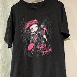 Betty Boop Black Shirt 