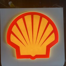Shell Light Up Sign