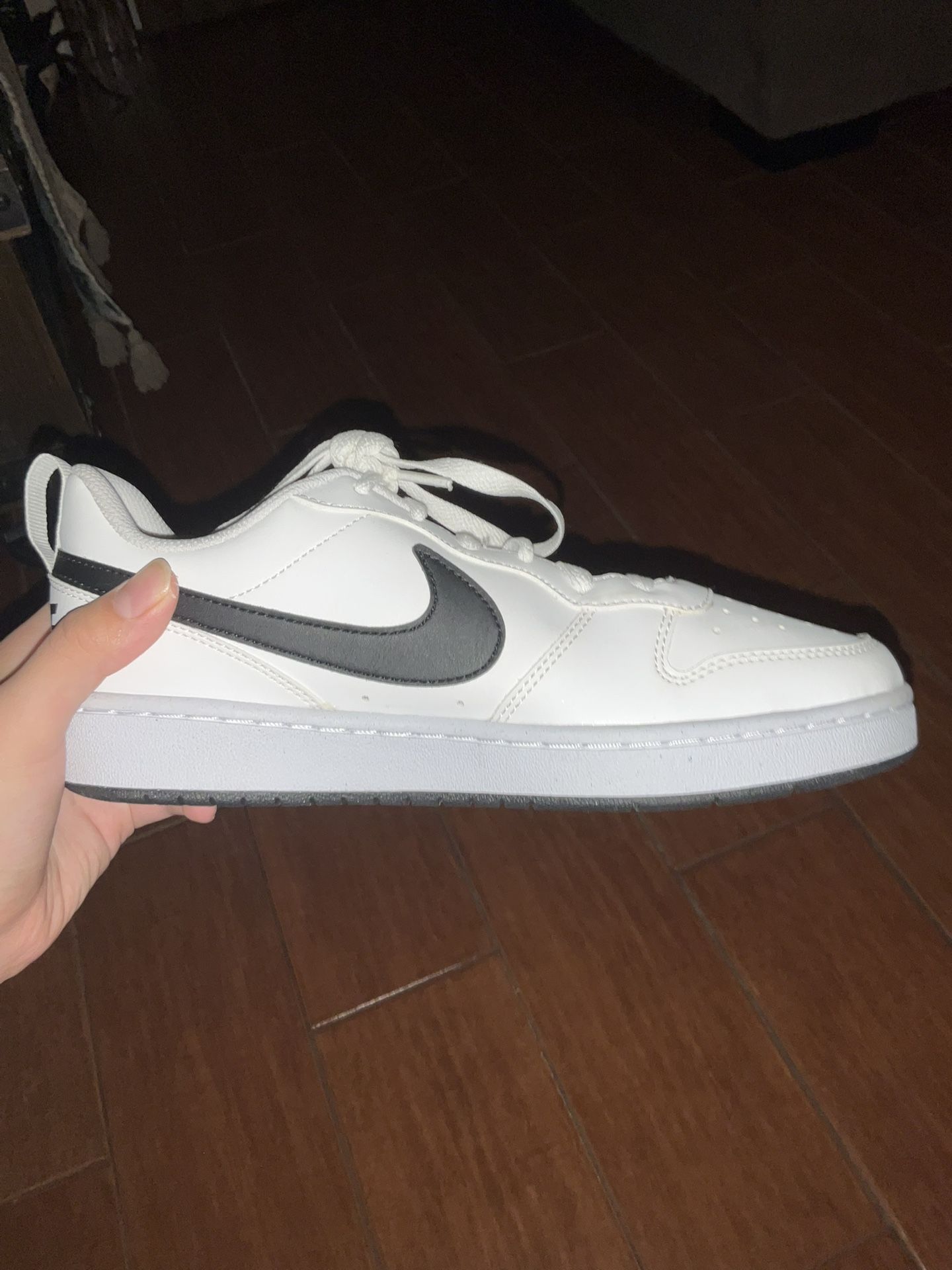 White Nike Court Visions
