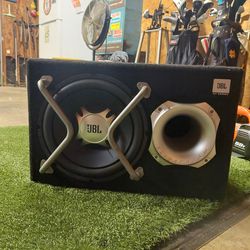 12" Bass JBL With Built-in  450watt Amp