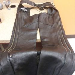 Harley Davidson leather chaps