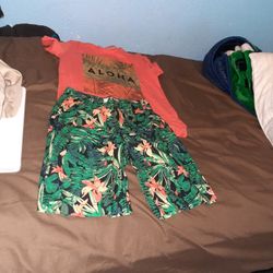 Boys Shorts And Shirt 